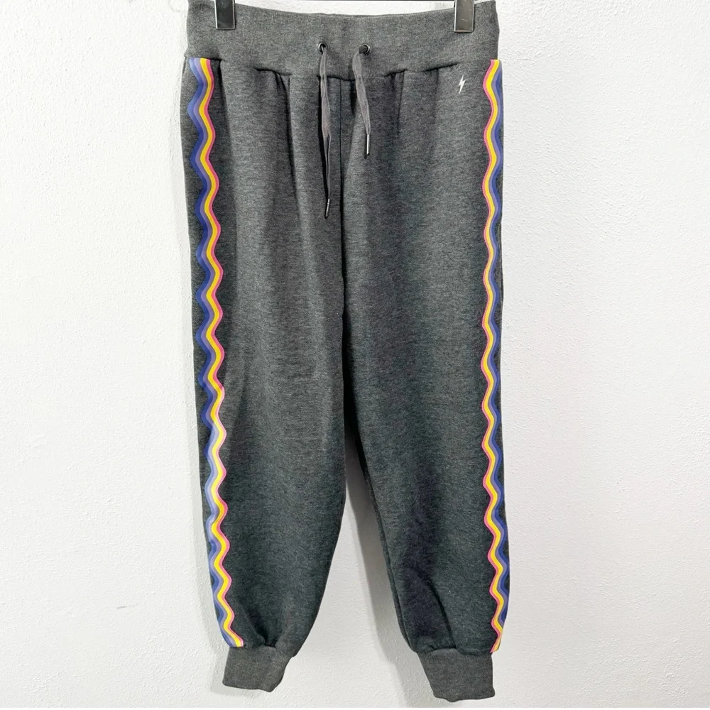 NWT Electric Yoga rainbow jogger gray size small - Picture 1 of 8